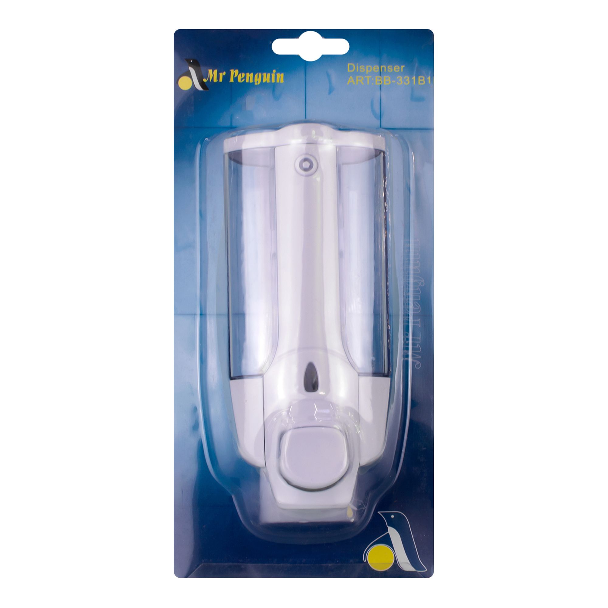 Дозатор для жидкого мыла 300 мл пластик