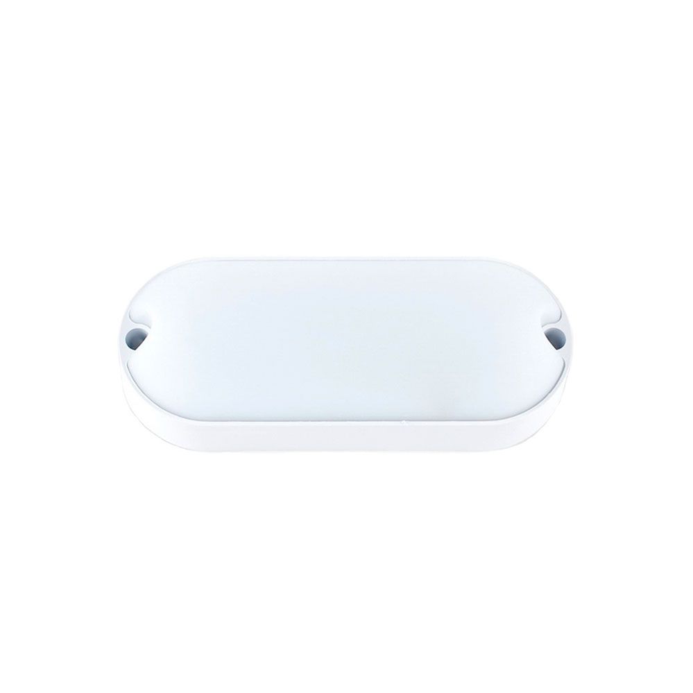 Светильник LED влагозащищ овал 15W (VDO-65-15-6500 ), 6500К,  1500Лм, IP65, до100°С, (212х112х60мм)