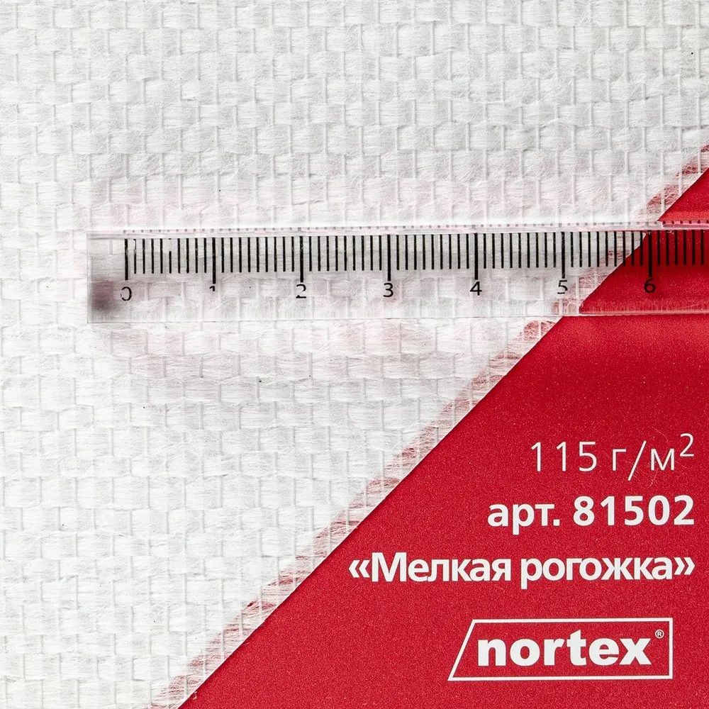 Стеклообои 81502 мелкая рогожка 115гр\м2  "Nortex" 25м