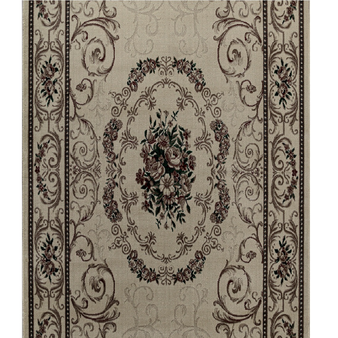 Дорожка ковровая Colizey Merinos D066 1,5 м кремовая
