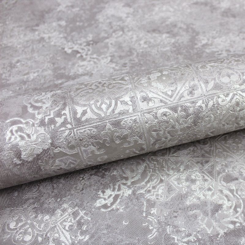 Обои Erismann Medea 60757-05 коричневые орнамент 1,06х10,05 м