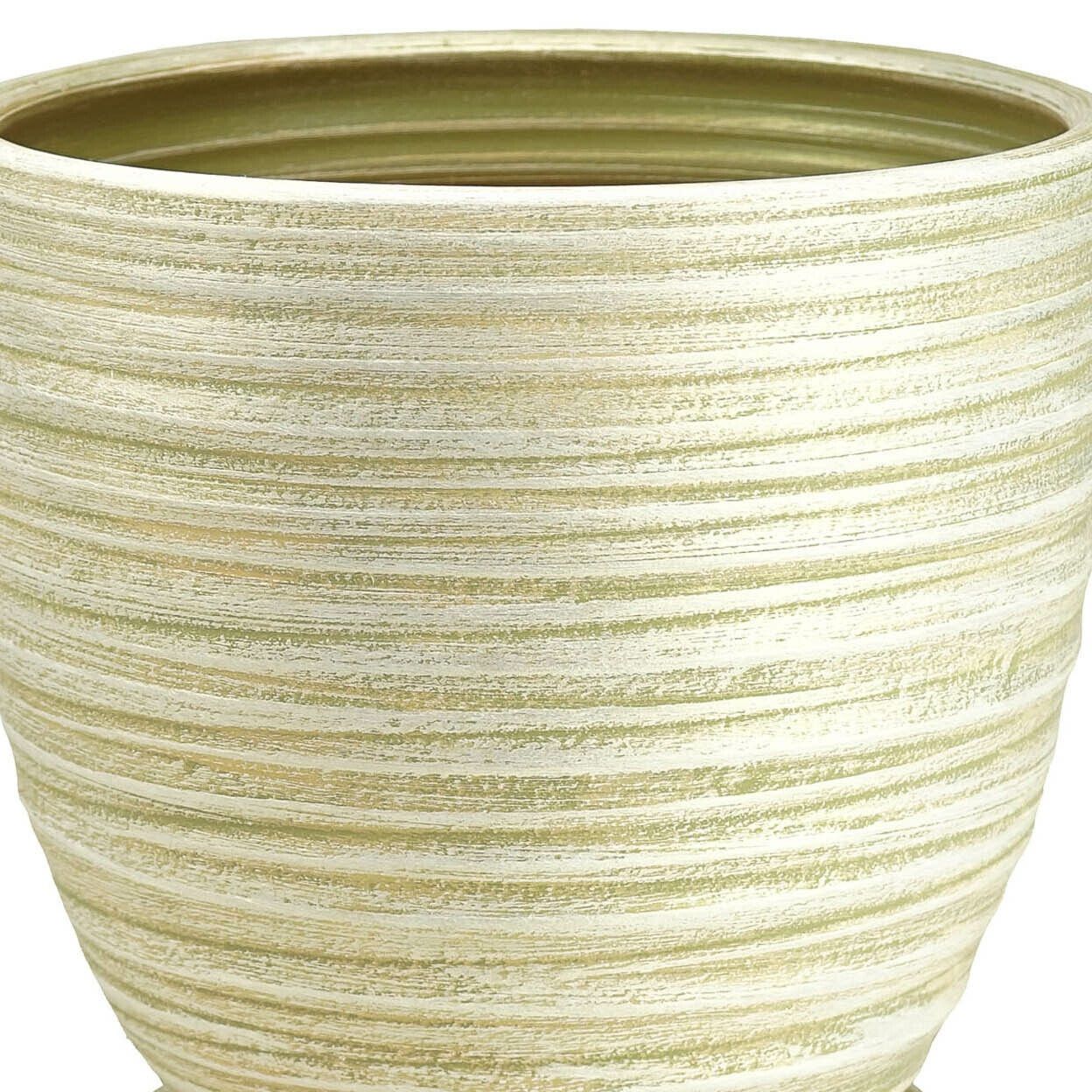 Горшок цветочный Бутон Модерн оливка 28 см 55-324