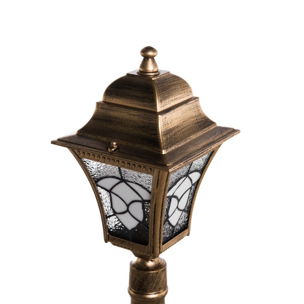 Светильник садово-парковый 1ламп Е27 Altair F черное золото