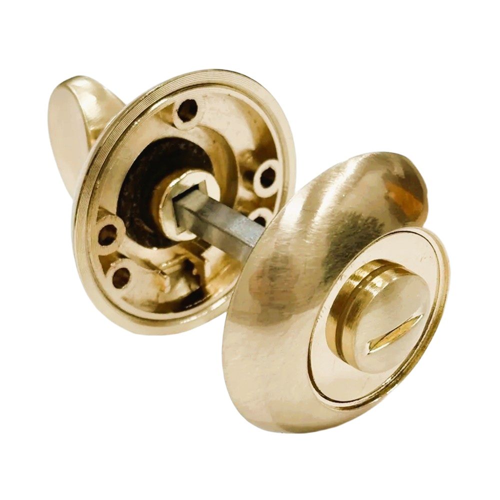 Завeртка сантехническая Rucetti RAP WC SG/GP мат. золото/золото