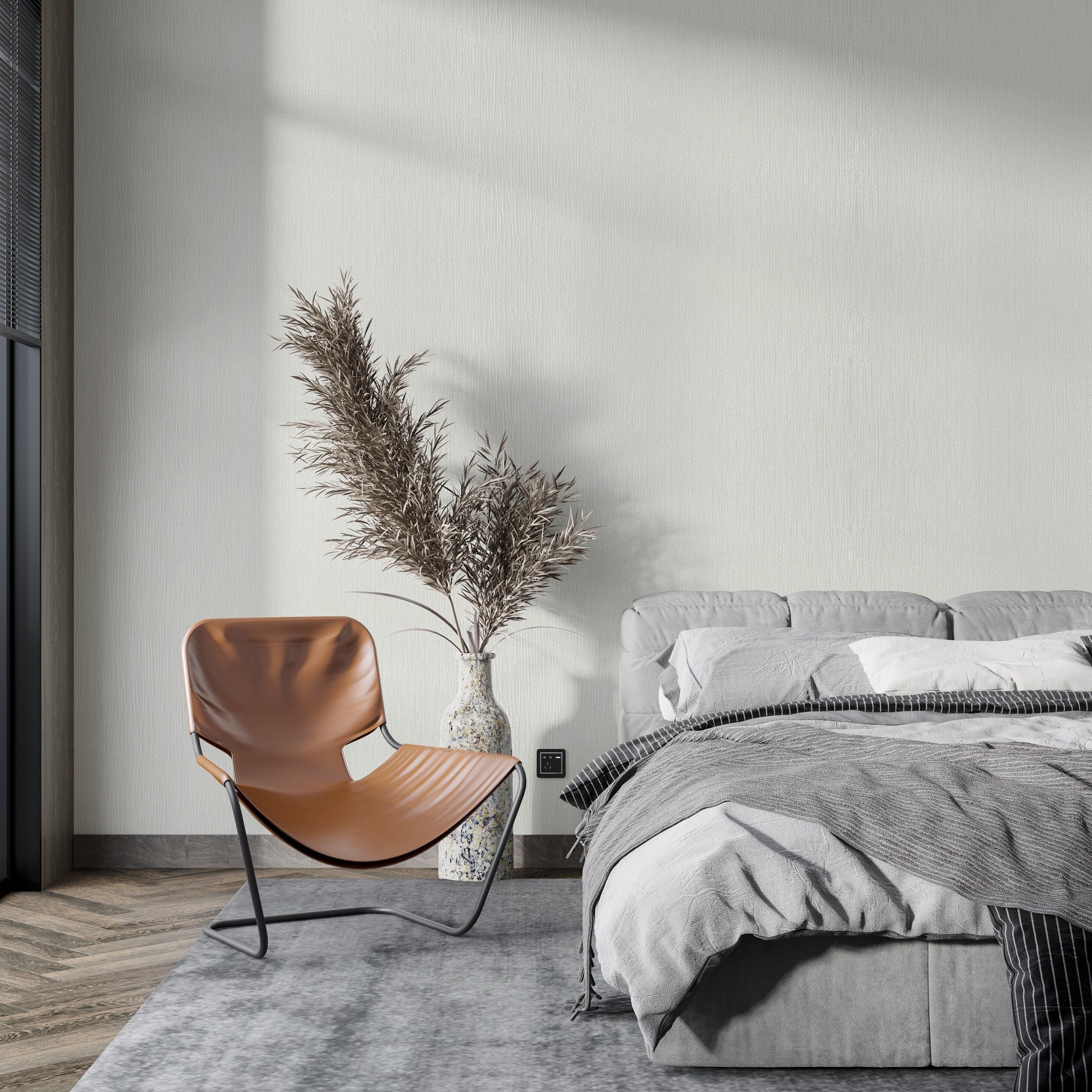 Обои Green Walls Бриз С40 4090 06 светлые серые однотонные 1,06х10,05 м