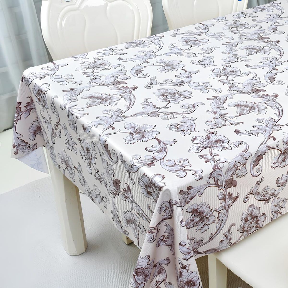 Клеенка ПВХ на тканевой основе Dekorelle Adele 589 1,4 м