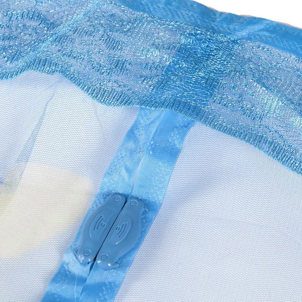 Штора антимоскитная на дверь 100х210 см на липучках микс 2024-6092