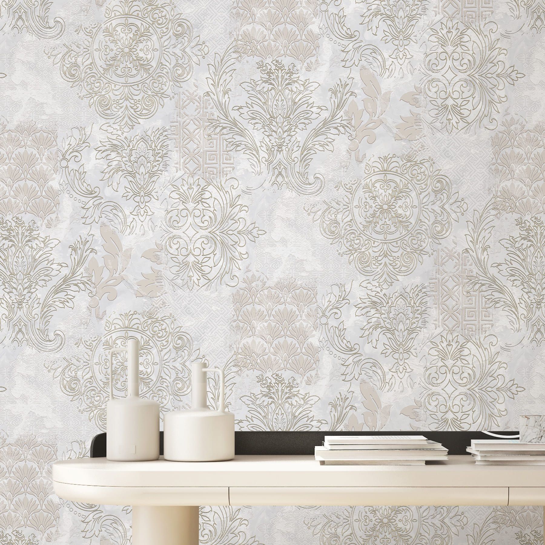 Обои 287408 Victoria Stenova 1,06х10 м Persia бежевый