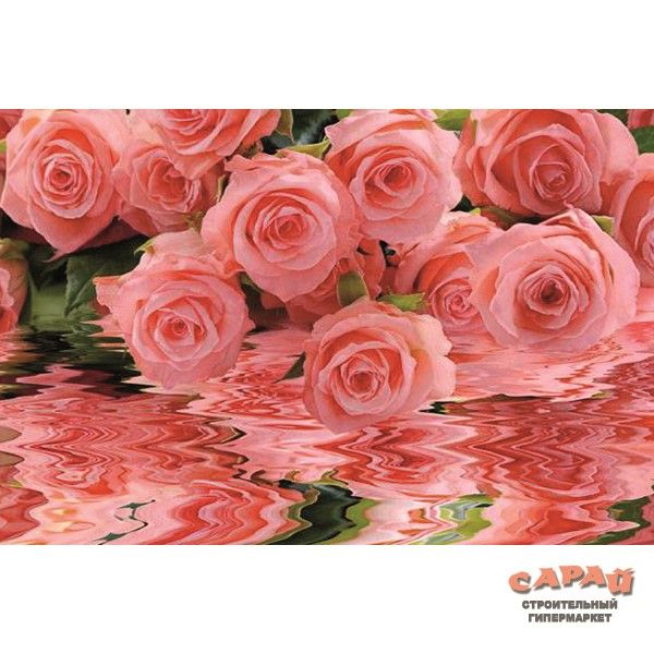 Фотообои бумажные Нежно-розовый букет 265 294х201 см (9л)