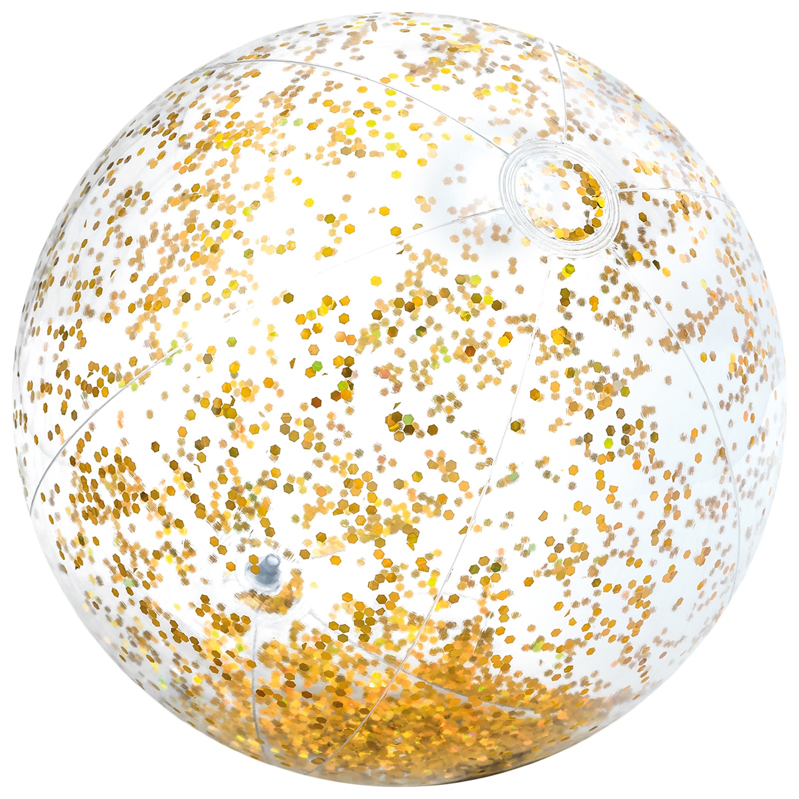 Мяч надувной пляжный 71 см Intex Glitter Beach 58070
