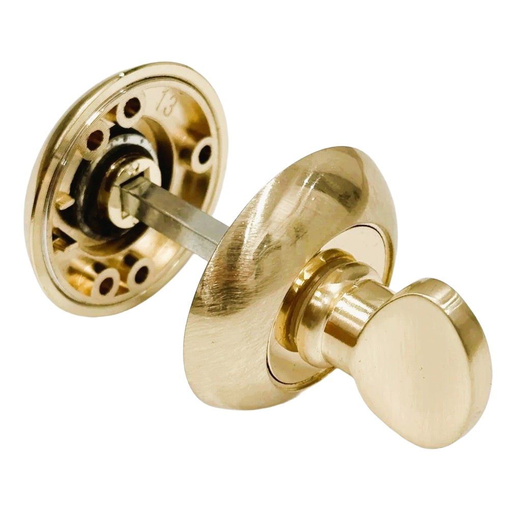 Завeртка сантехническая Rucetti RAP WC SG/GP мат. золото/золото