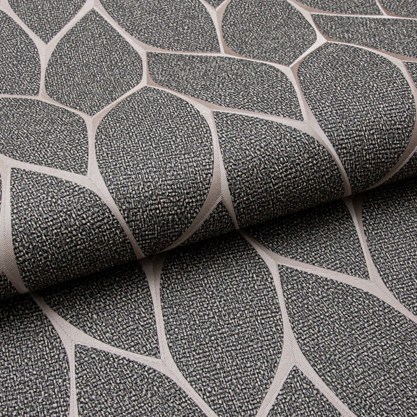 Обои WallSecret Siam 9110-26 коричневые абстракция 1,06х10,05 м