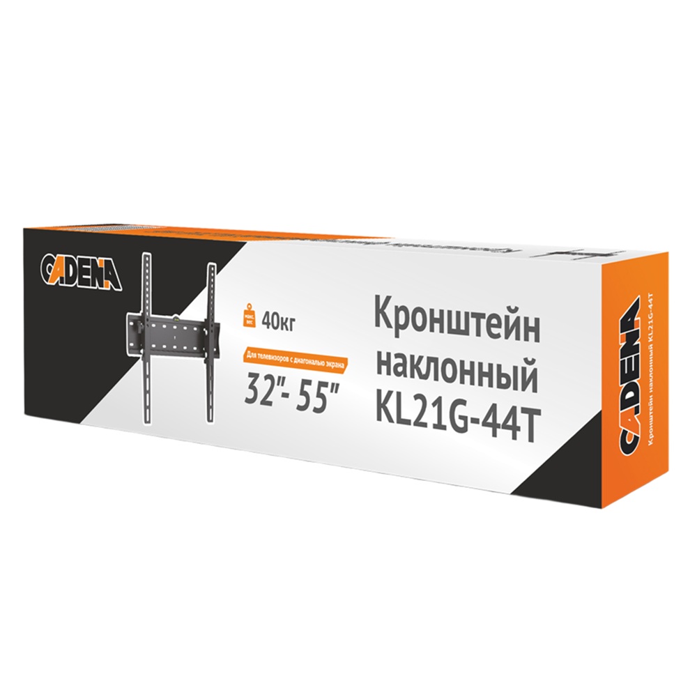 Кронштейн для TV Cadena TB-44T до 35 кг черный