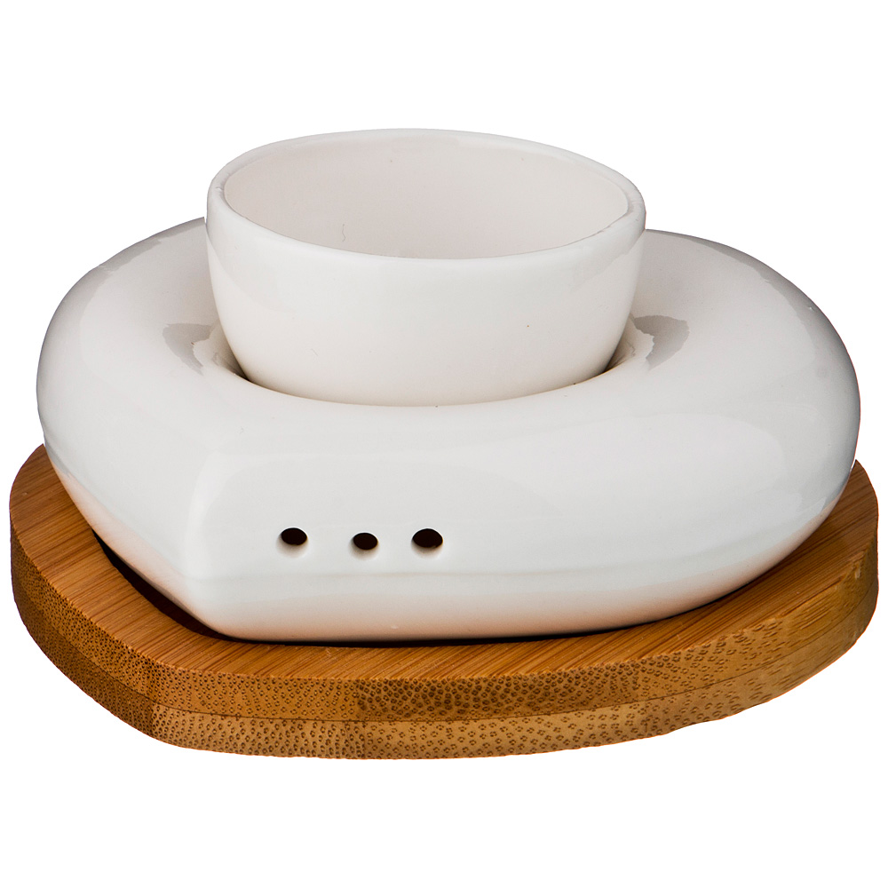 Набор для завтрака Lefard Native 2 предмета солонка подставка под яйцо 10х9,5х4,5 см 587-116