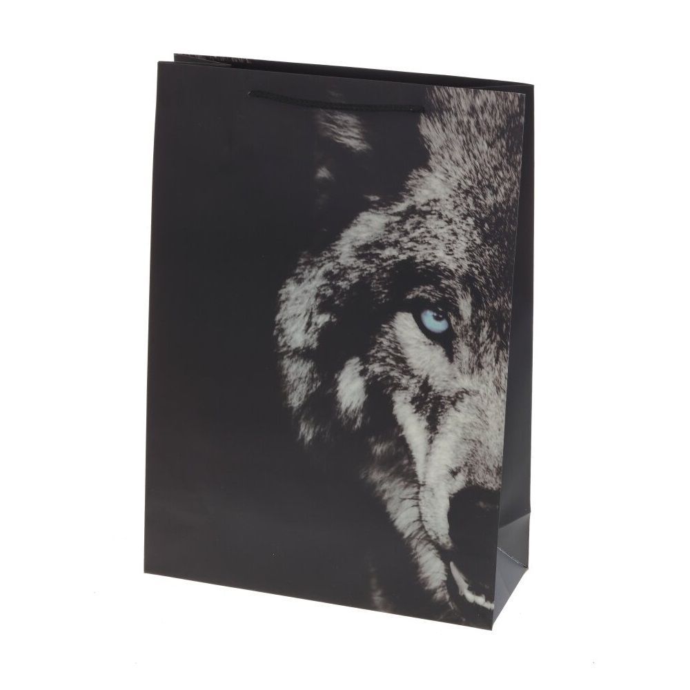 Пакет подарочный 26х32х12 см бумага 210г/м2 4 вида 797116