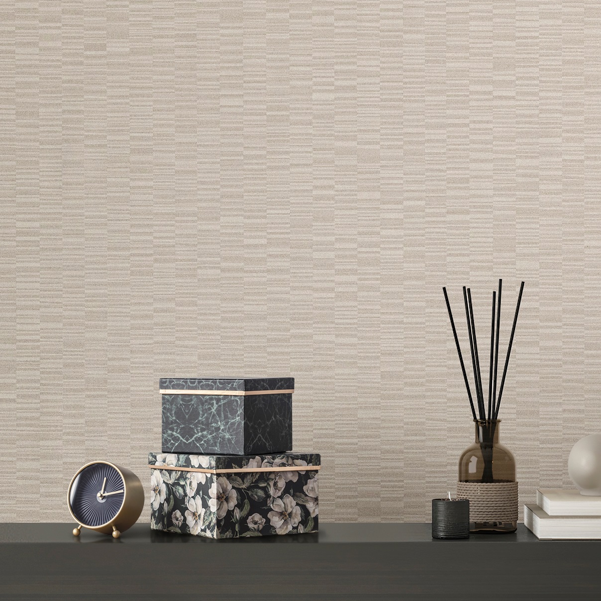 Обои Ateliero Billboard 589682 бежевые однотонные 1,06х10,05 м