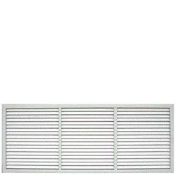 Решетка радиаторная ПВХ 1500х600 мм белая