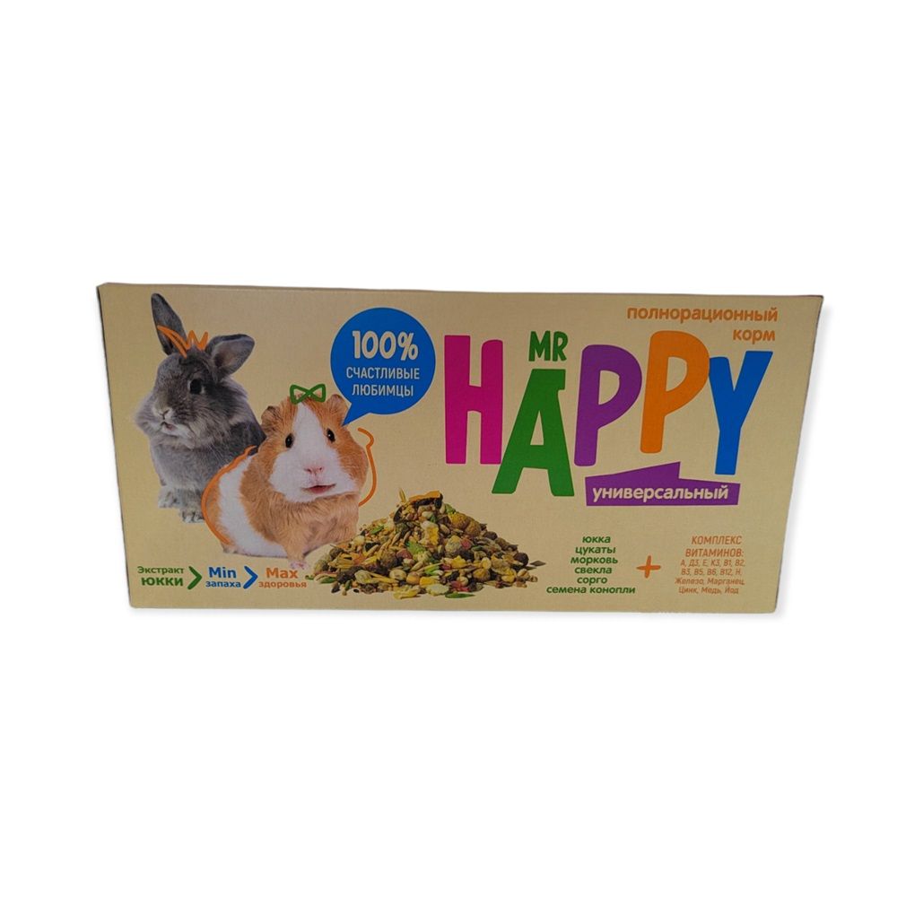 Корм сухой Mr Happy для морских свинок 400 г