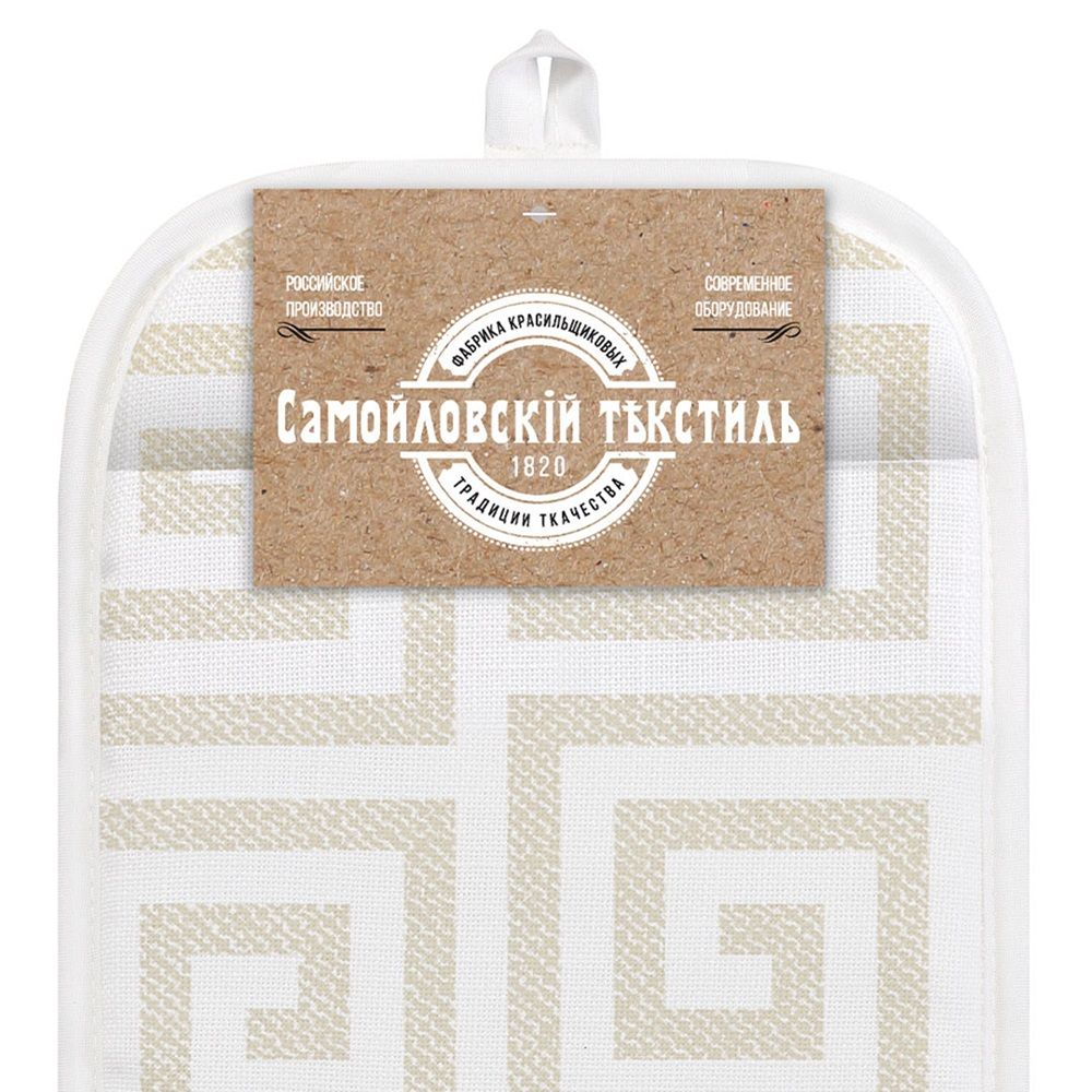 Прихватка-рукавица СТ ХБ 8956/1 17х25 см Греция