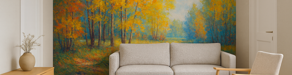 Как подобрать обои к цвету пола и мебели: простая система для спокойного современного интерьера