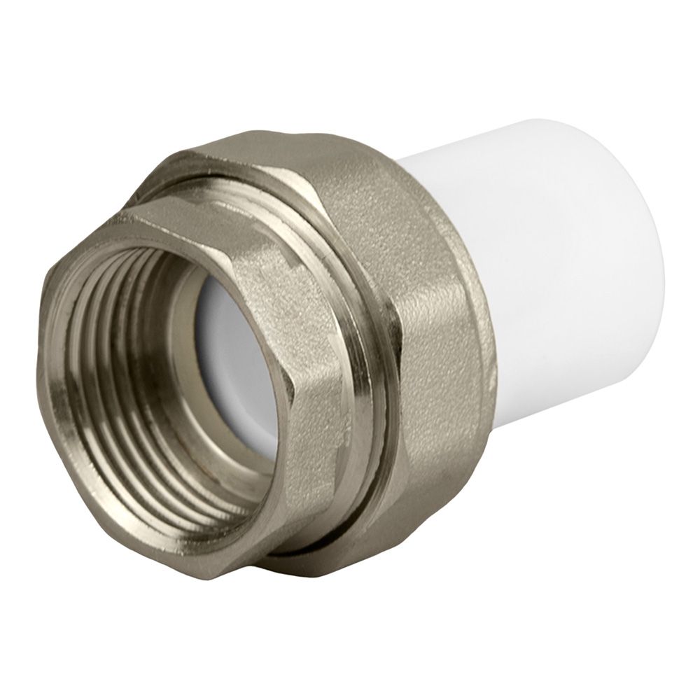 Муфта комбинир. разъемная полипропилен 25 мм х 3/4" ВР