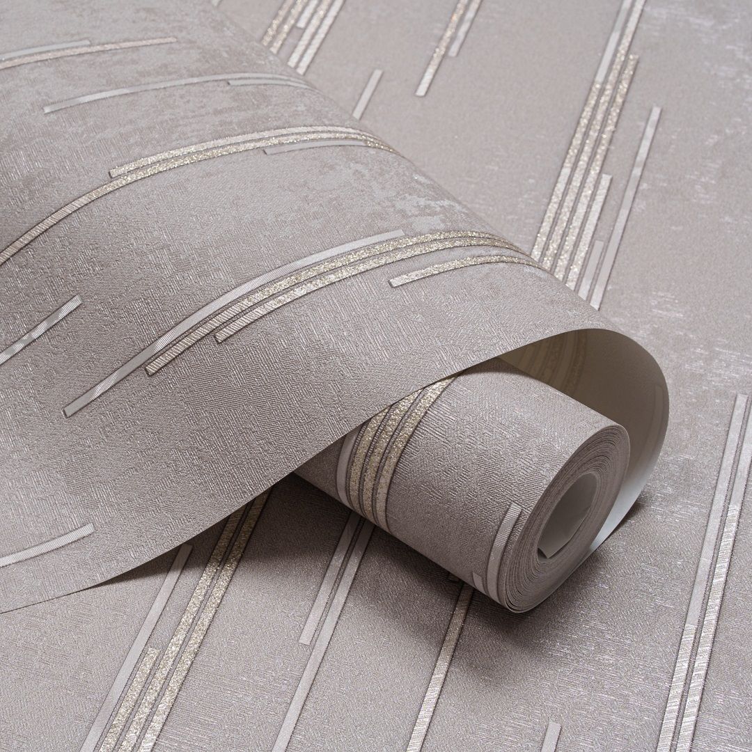 Обои Артекс Темпо 11347-03 кофе геометрия 1,06х10 м