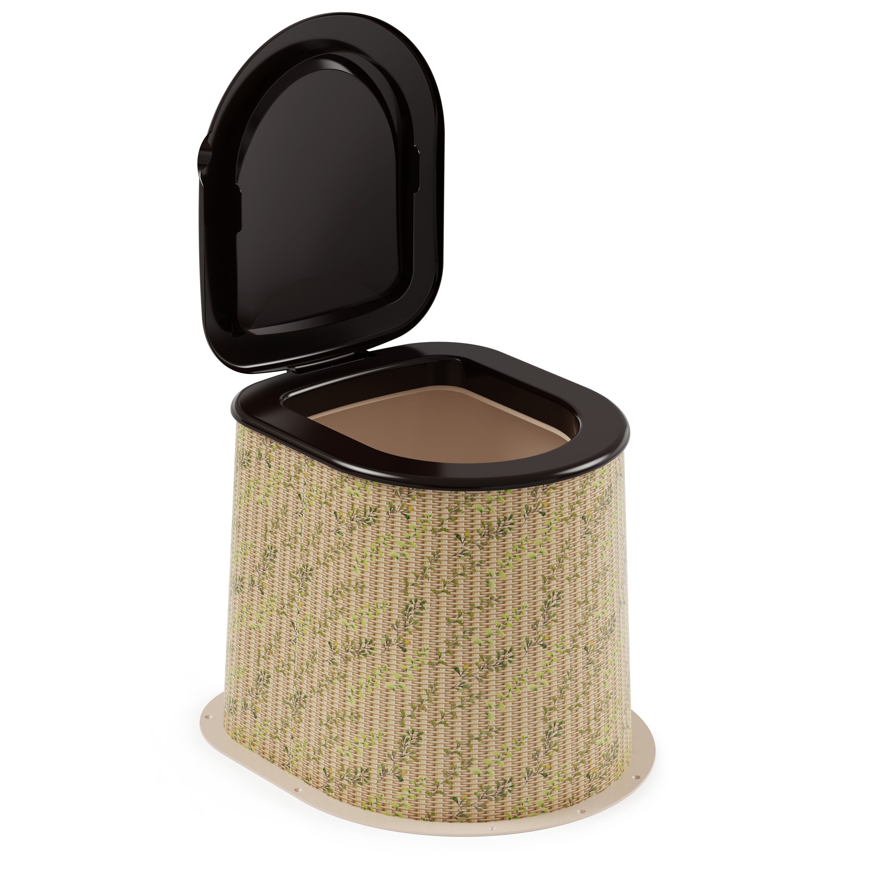 Туалет дачный декор М3025