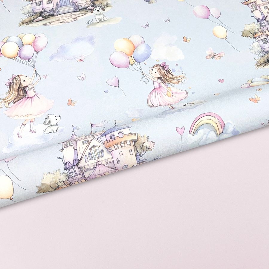 Обои Erismann Kid`s Story 60949-05 розовые однотоннные 1,06х10,05 м