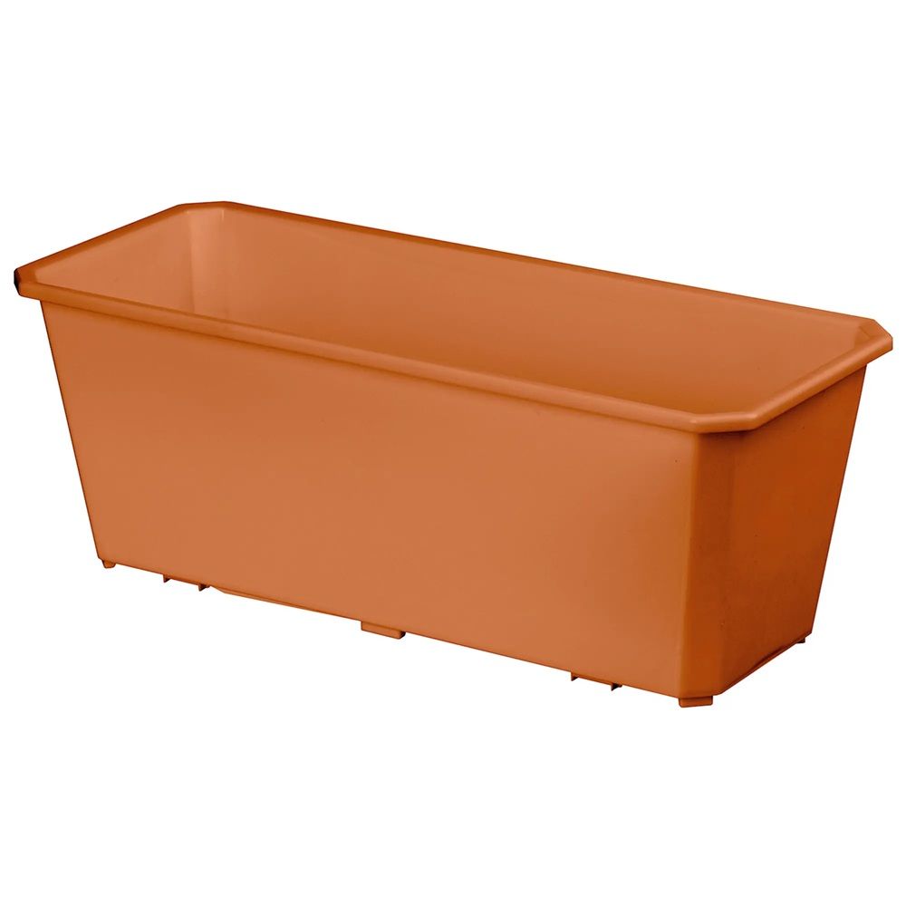 Ящик балконный без поддона терракот 40 см