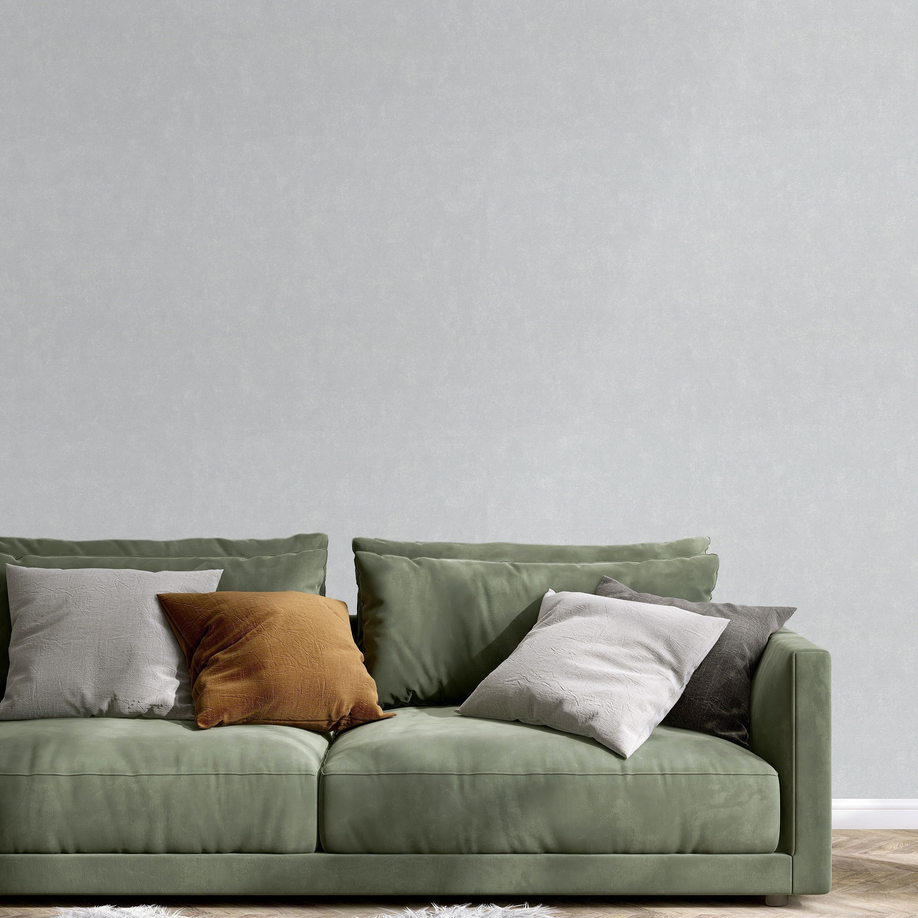 Обои Euro Decor Solum 7317-11 серые рогожка 1,06х10,05 м