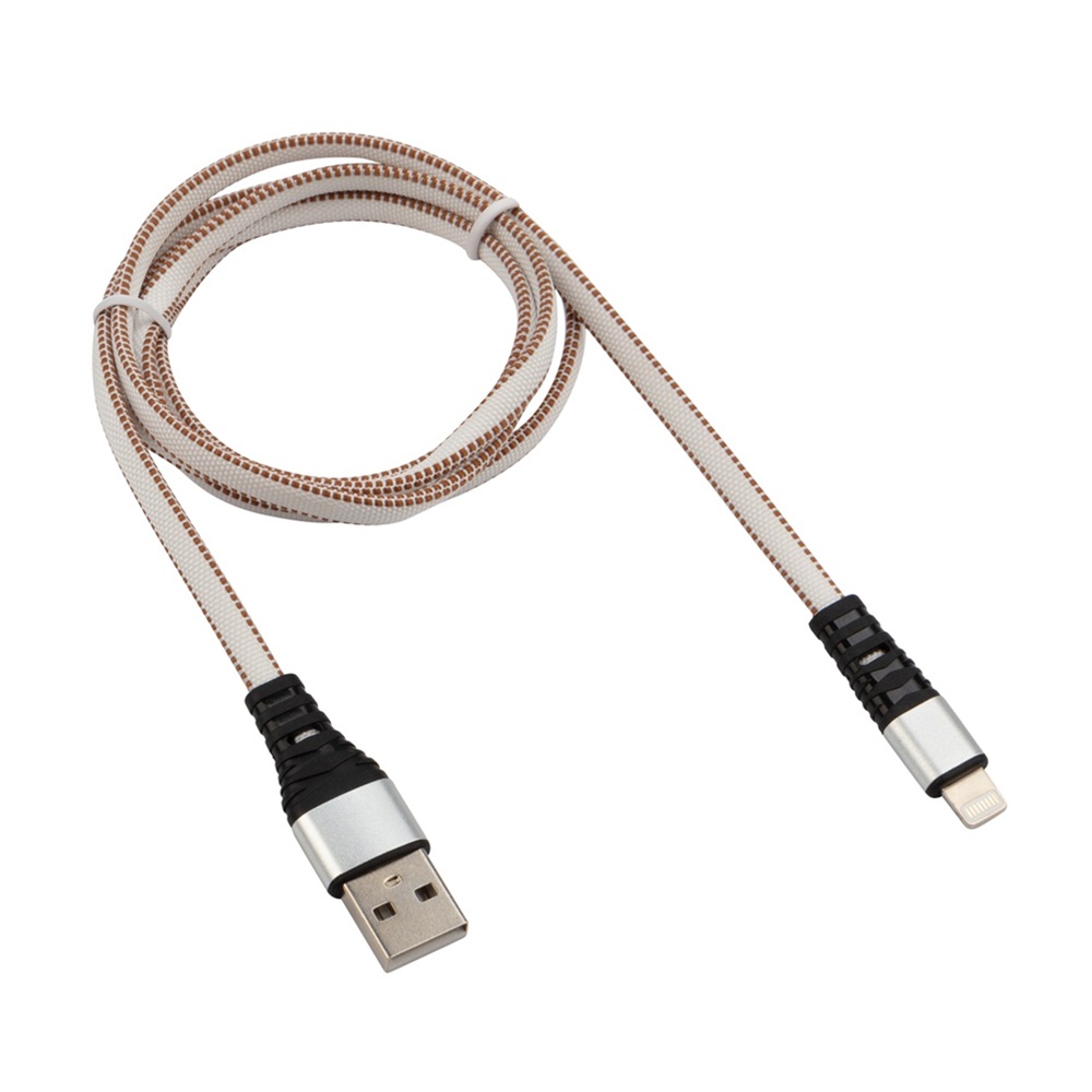 Кабель USB-A - Lightning Rexant 2,4А 1 м белый