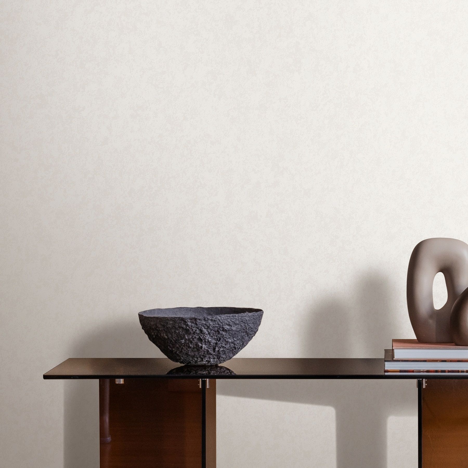 Обои Victoria Stenova Olimpia 585321 бежые штукатурка 1,06х10 м