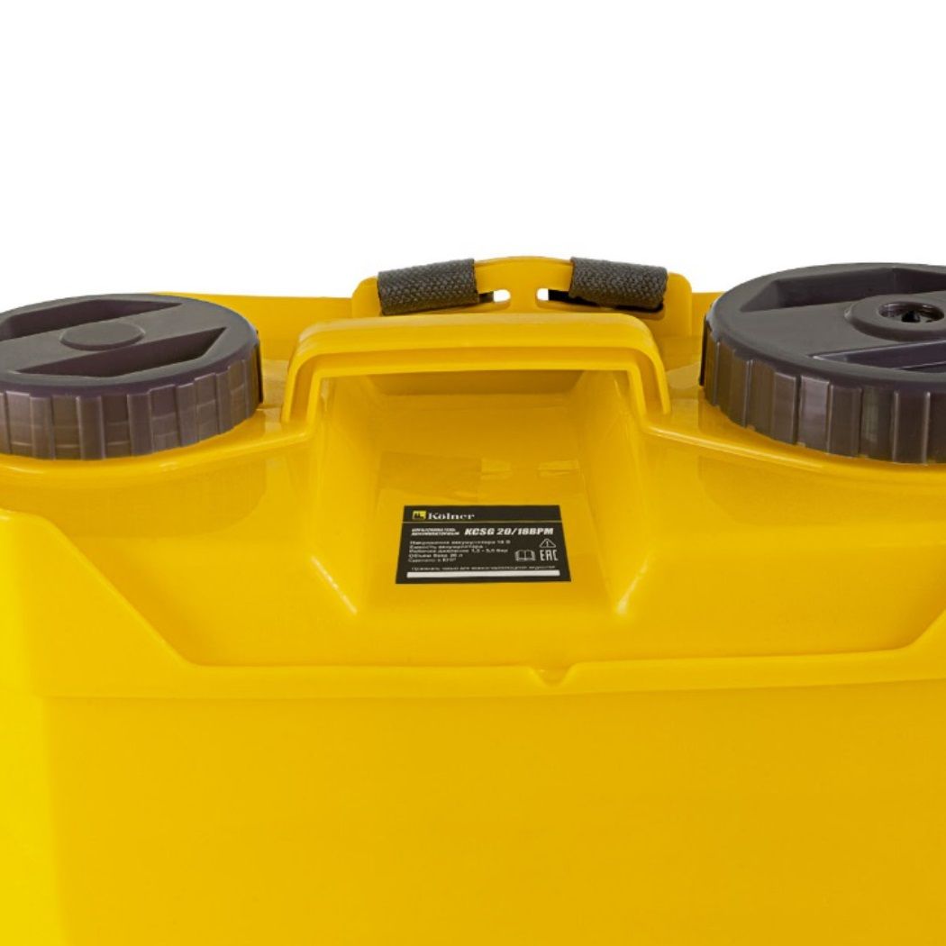 Опрыскиватель аккумуляторный Kolner KCSG 20/18ВРM с совместимым разъемом 20 л