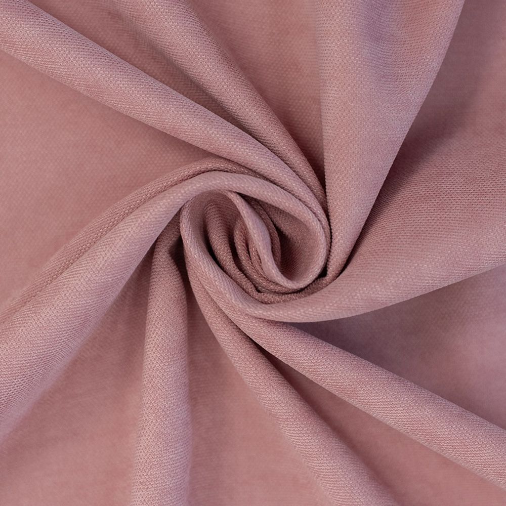 Штора портьерная канвас Amore Mio RR 1403-213 200х270 см розовая пудра