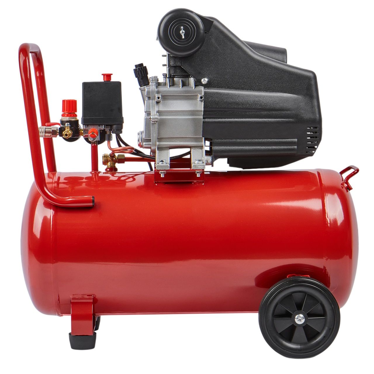 Компрессор коаксиальный масляный Elitech КМ 200-50 50 л 240 л/мин 1,5кВт