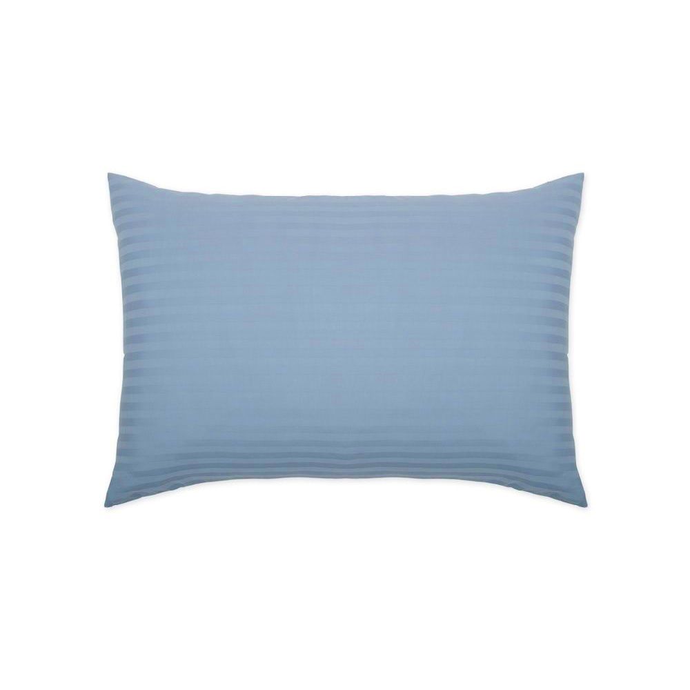 Наволочка страйп сатин голубой 50х70 см