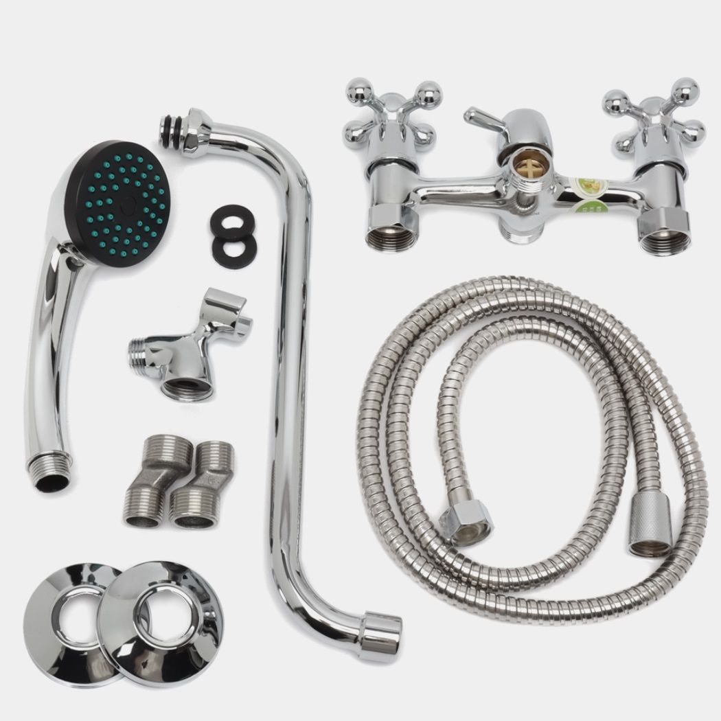 Смеситель для ванны Juguni JGN0140 вентильный длинный излив