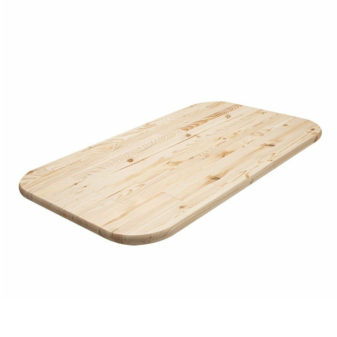 Столешница 28 х 700 х 1500 мм овальная деревянная