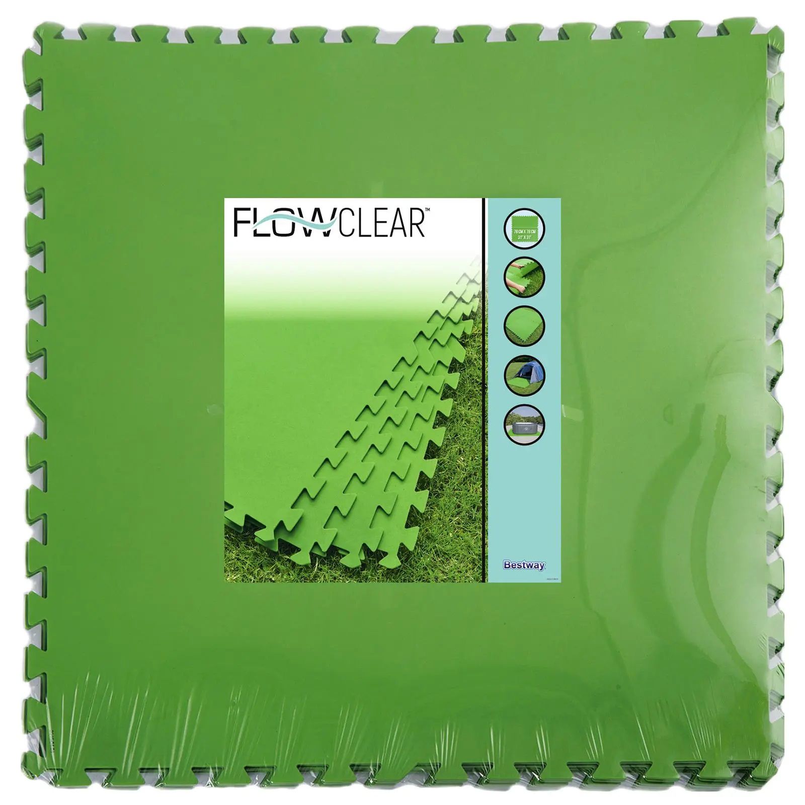 Подложка для бассейнов 78х78 см 9 шт Bestway 58636