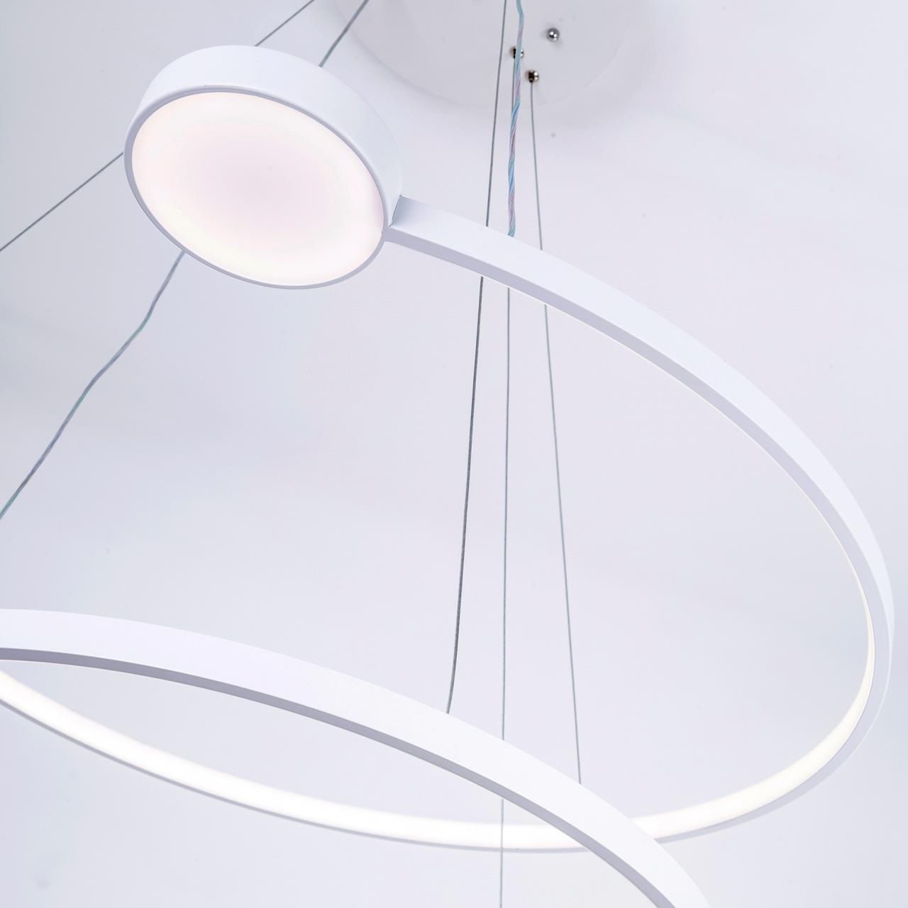 Люстра подвесная  LED 3000К-6000К LED4U L7101-2 WТ