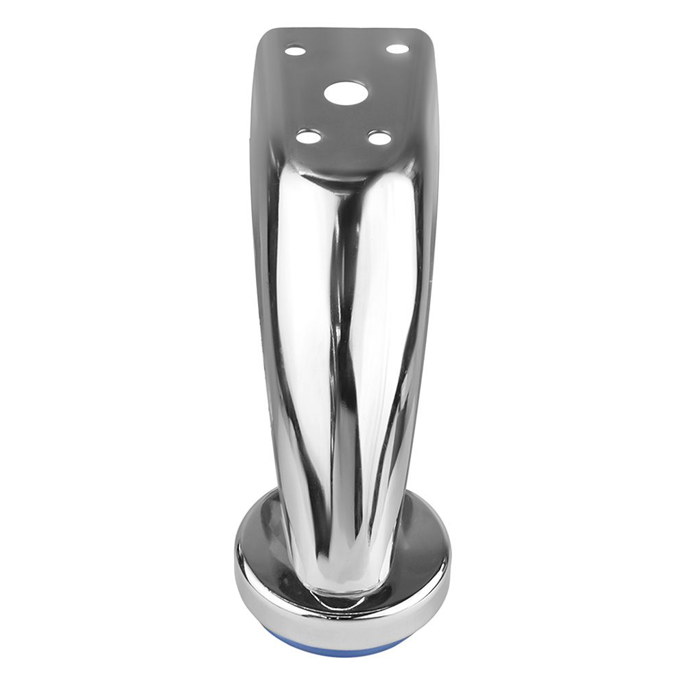 Опора для мягкой мебели, хром H=110мм (12144)