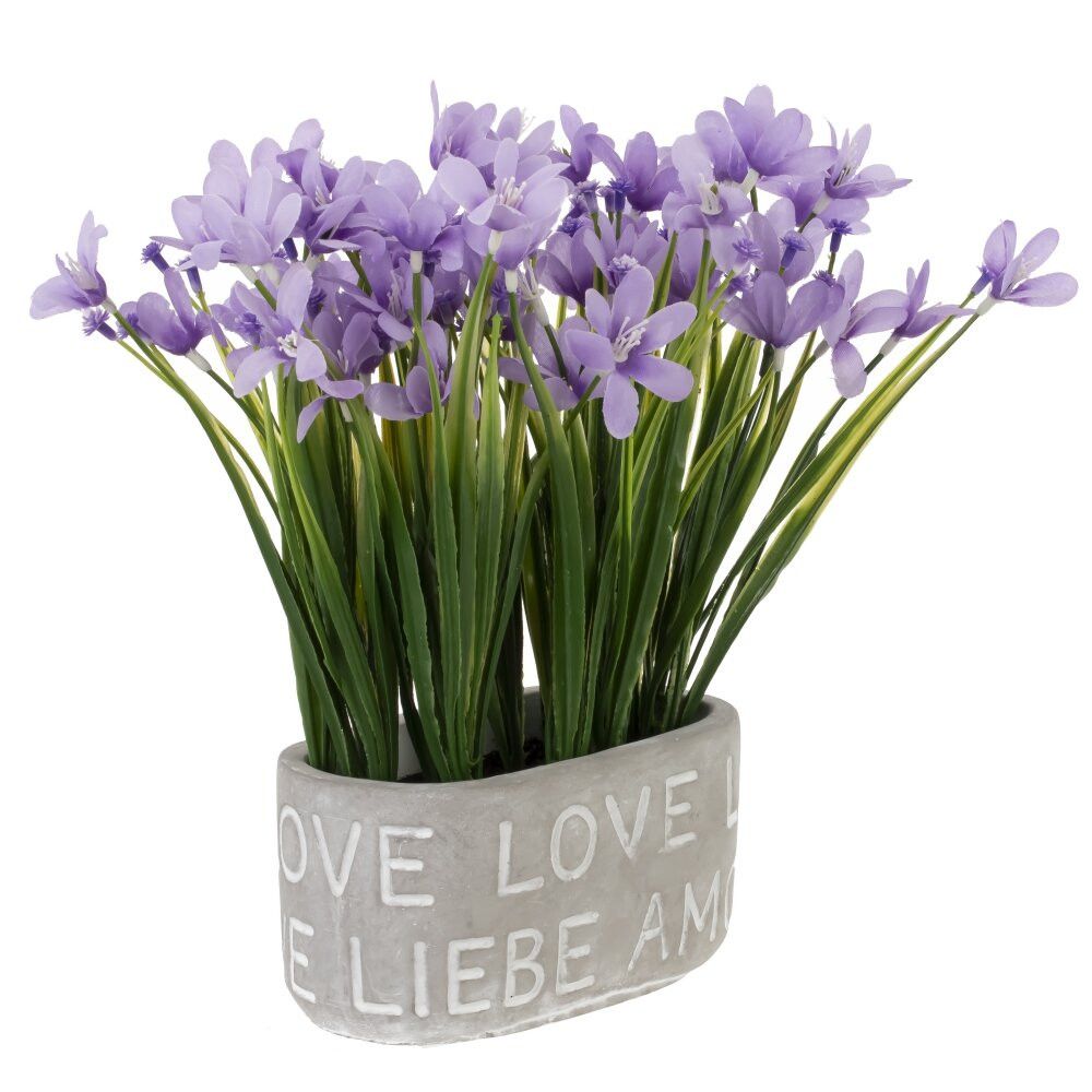 Цветочная композиция 24х13,5х7,5 см 817347