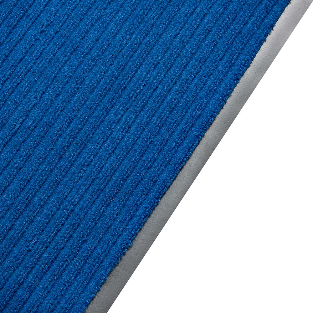 Коврик влаговпитывающий ребристый 40х60 см синий