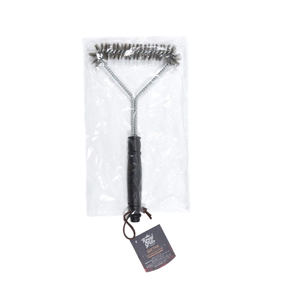 Щетка для чистки гриля 10,2х7,3 см (скребок, щетка, губка) Boyscout