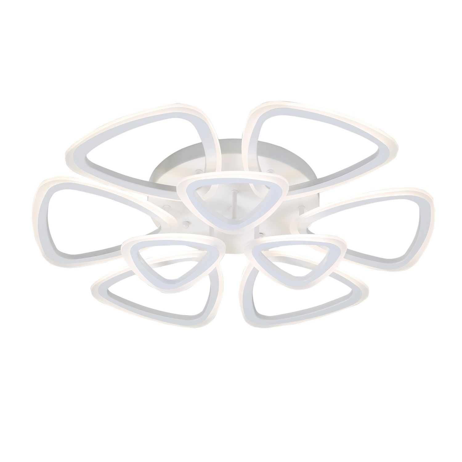 Светильник LED Real 39421-6+3 GF 186W 3000-6000К 72х11,5 см белый