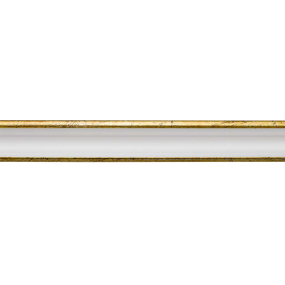 Интерьерный багет С1018/G327"Эрмитаж" угол 18 (70) античное золото