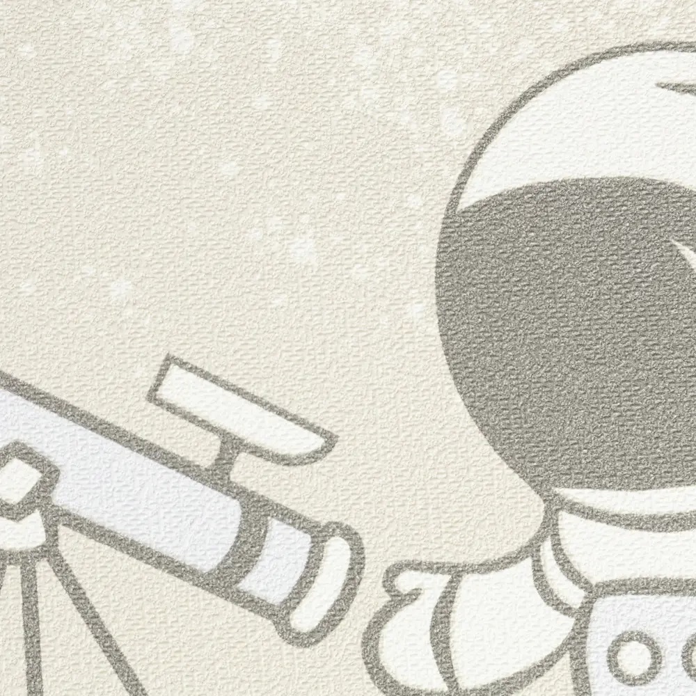 Обои Аспект Космолэнд 75338-22 бежевые детские 1,06х10,05 м