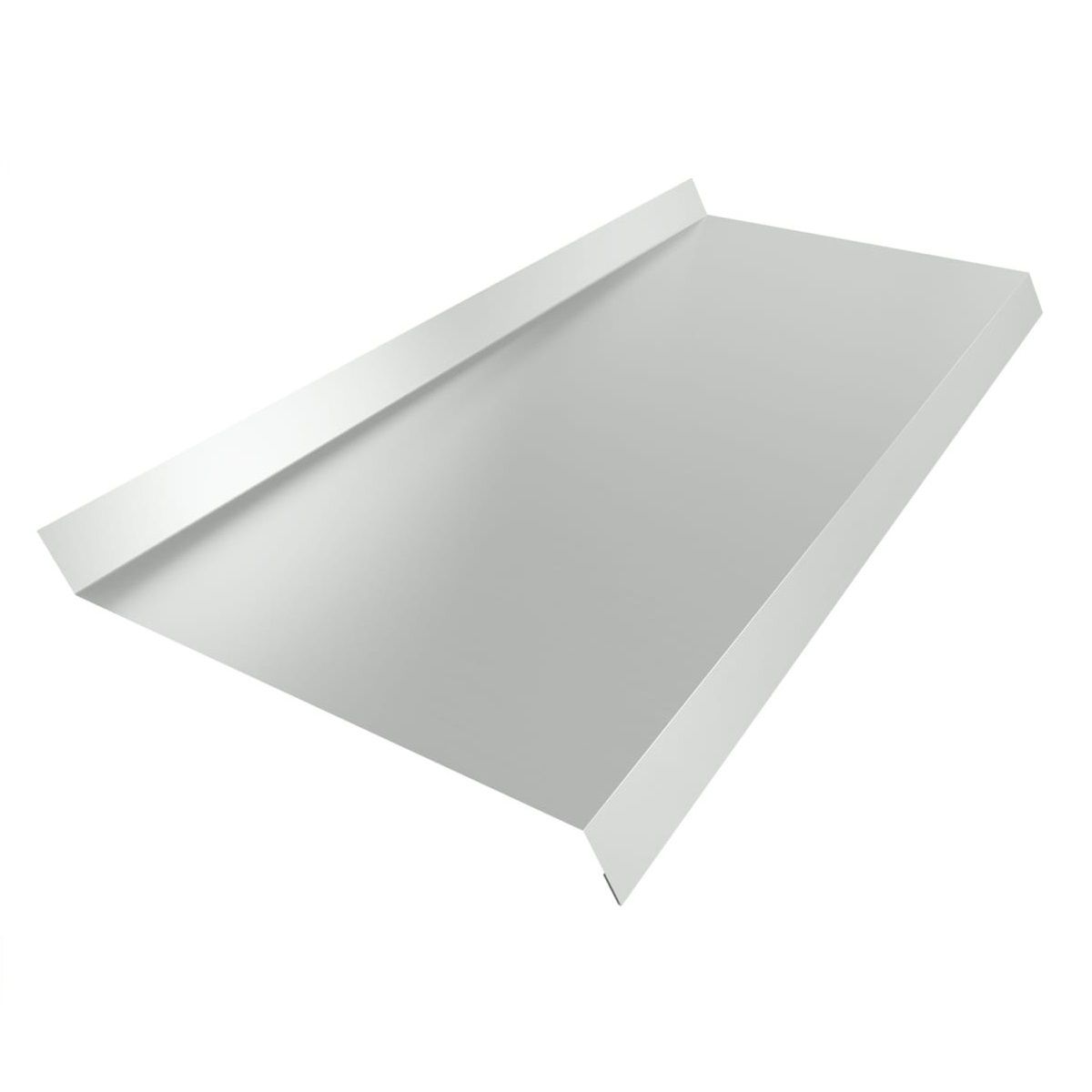 ОТЛИВ оцинк.с покрытием белый 1,40 м  х  0,17 м