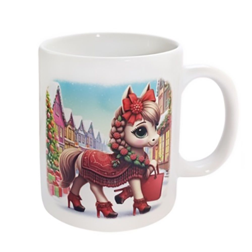 Кружка керамическая 350 мл Лошадка MFK20583AA