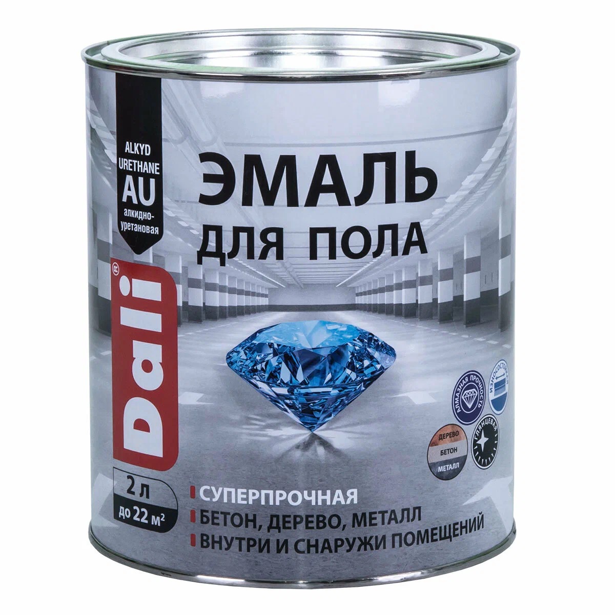 Эмаль для пола DALI база С 2 л